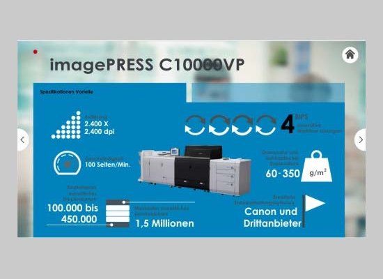 Die imagePRESS C10000VP setzt neue Qualitätsmaßstäbe im Markt